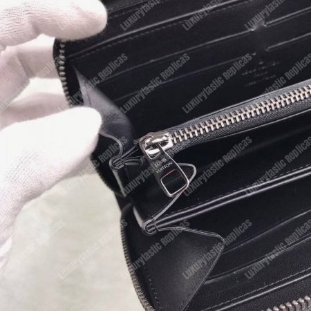 LV Zippy Wallet Damier Infini Leather Onyx - Image 8