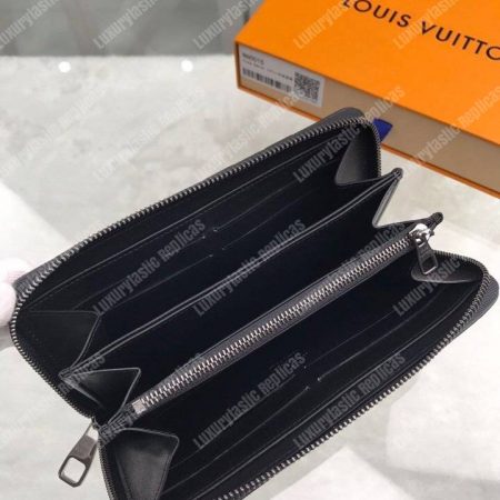 LV Zippy Wallet Damier Infini Leather Onyx - Image 6