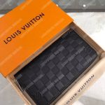 LV Zippy Wallet Damier Infini Leather Onyx