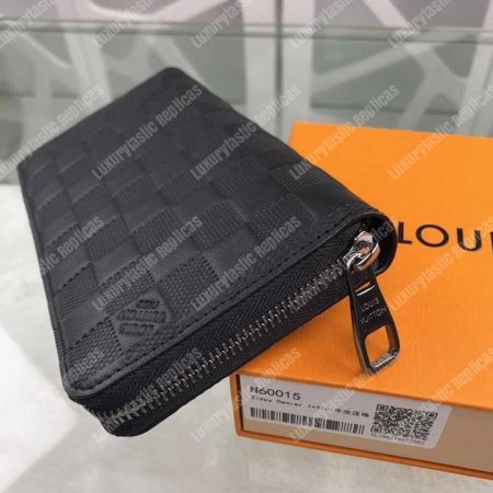 LV Zippy Wallet Damier Infini Leather Onyx - Image 5