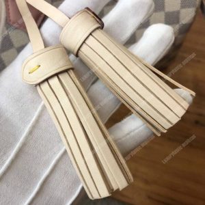 LV Speedy Bandouliere 25 Damier Azur Canvas Rose Ballerine Pink - Image 5