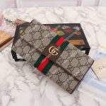 Gucci GG Continental Wallet With Three Little Pigs