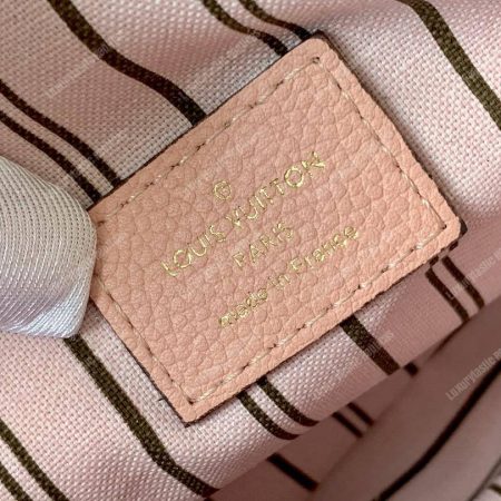 LV Pochette Metis Monogram Empreinte Leather Rose Poudre - Image 8