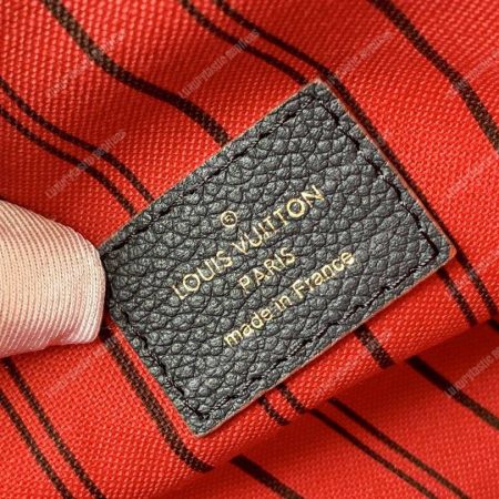 LV Pochette Metis Monogram Empreinte Leather Marine Rouge - Image 9