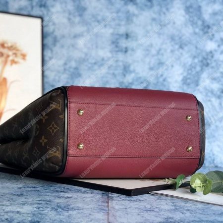 LV Kimono MM MNG Monogram Burgundy - Image 5