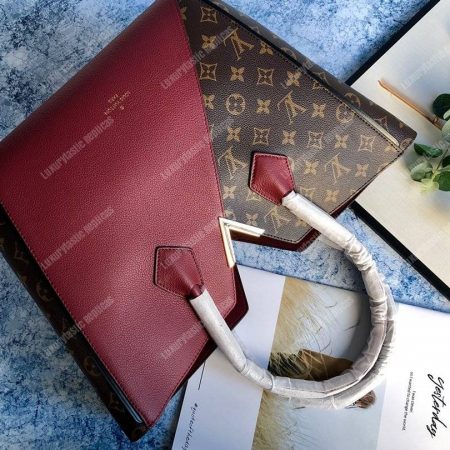 LV Kimono MM MNG Monogram Burgundy - Image 4