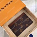 LV Card Holder Monogram Canvas Armagnac