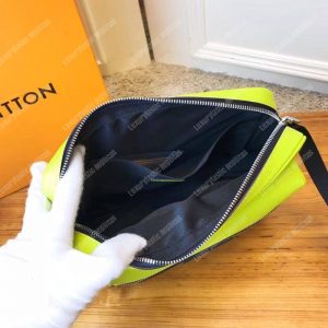 LV Outdoor Messenger K45 Taiga Monogram Jaune - Image 5