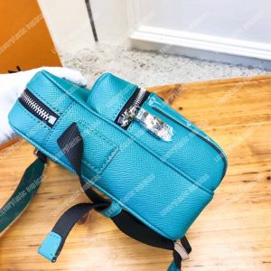 LV Outdoor Messenger K45 Taiga Monogram Vert - Image 3