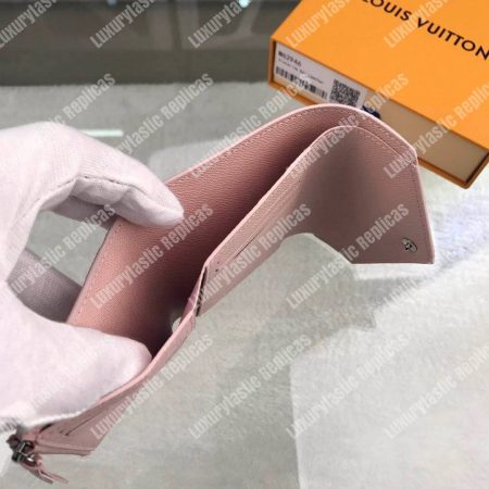 LV Victorine Wallet Epi Leather Rose Ballerine Pink - Image 8