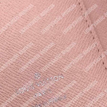 LV Victorine Wallet Epi Leather Rose Ballerine Pink - Image 9