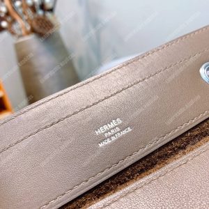 Hermes Aline Mini Bag Swift Etoupe - Image 7