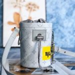 LV Chalk Nano Bag Monogram White