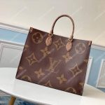 LV Onthego Monogram Canvas & Monogram Reverse Canvas GM