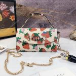 Gucci Zumi Strawberry Print Mini Bag