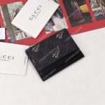 Gucci GG Card Case with Tiger Print