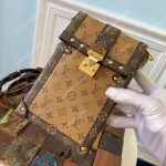 LV Pochette Verticale Trunk Monogram Reverse Canvas