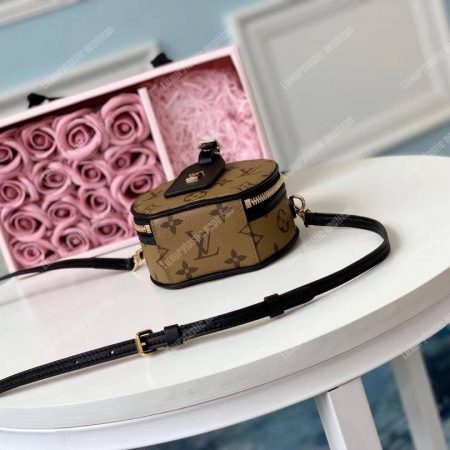 LV Mini Boîte Chapeau Monogram Reverse Canvas - Image 4