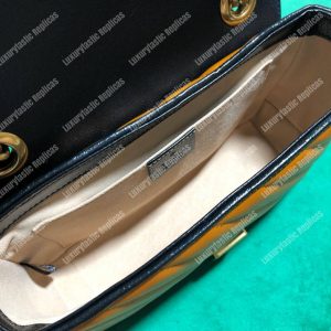 Gucci GG Marmont Matelassé Mini Bag Cognac - Image 9