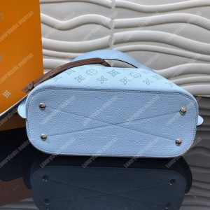 LV Girolata Handbag Mahina Bleu Horizon Pumpkin - Image 3