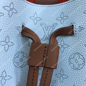 LV Girolata Handbag Mahina Bleu Horizon Pumpkin - Image 4