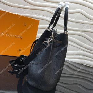 LV Girolata Handbag Mahina Noir - Image 5