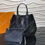 LV Girolata Handbag Mahina Noir