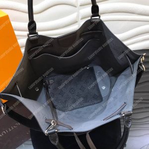 LV Girolata Handbag Mahina Noir - Image 7