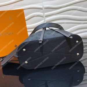 LV Girolata Handbag Mahina Noir - Image 4