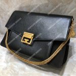 Givenchy Medium GV3 Bag In Leather And Suede Black