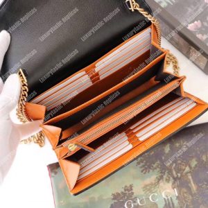 Gucci GG Marmont Quilted Shoulder Bag Cognac - Image 7