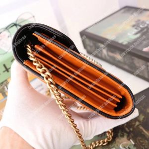 Gucci GG Marmont Quilted Shoulder Bag Cognac - Image 8