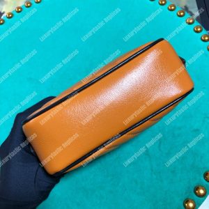 Gucci GG Marmont Matelassé Mini Bag Cognac - Image 5
