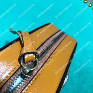 Gucci GG Marmont Matelassé Mini Bag Cognac - Image 7