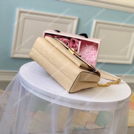 LV Vavin PM Monogram Empreinte Creme - Image 4