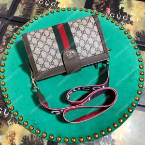 Gucci Ophidia GG Small Shoulder Bag With Gucci Strap - Image 8
