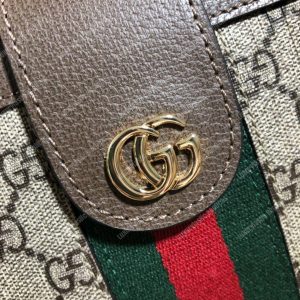 Gucci Ophidia GG Small Shoulder Bag With Gucci Strap - Image 6