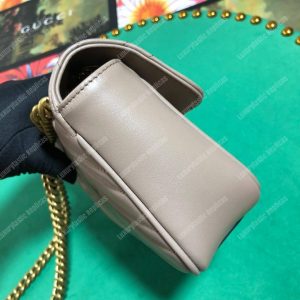 Gucci GG Marmont Matelassé Mini Bag Dusty Pink - Image 5