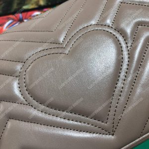 Gucci GG Marmont Matelassé Mini Bag Dusty Pink - Image 4