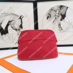 Hermes Bolide Travel Case Medium Model Fuchsia