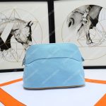 Hermes Bolide Travel Case Medium Model Light Blue