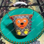 Gucci Children’s GG Supreme Hedgehog Top Handle Bag