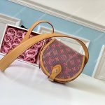 LV Tambourin Monogram LV Pop Print Pink