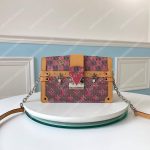 LV Trunk Clutch Pink Monogram