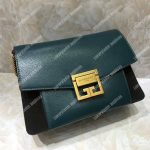 Givenchy Small GV3 Bag In Box Leather Green