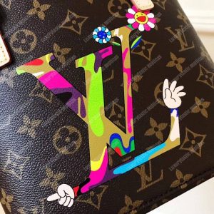 LV Vavin PM Tote Monogram Murakami Panda Printed - Image 7