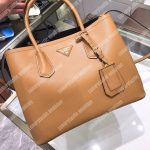Prada Double Medium Bag Brown
