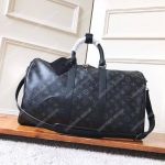 LV Keepall Bandouliere 45 Monogram Eclipse