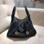 Hermes Lindy 26 Bag Clemence Black