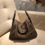 Hermes Lindy 30 Bag Clemence Etain